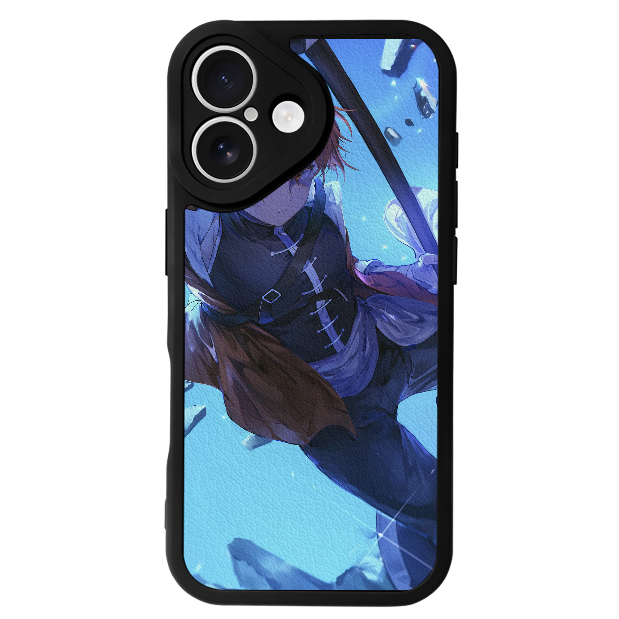 （画像用） 葬送のフリーレン Frieren 【iPhone 16シリーズ対応】シリコンスマホケース（レザー調） 材質：シリコン